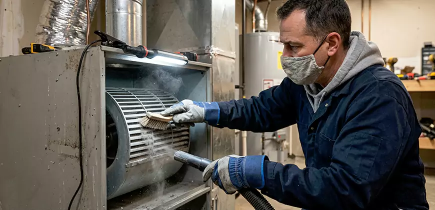 HVAC Blower Compartment Cleaning in Fort Mill