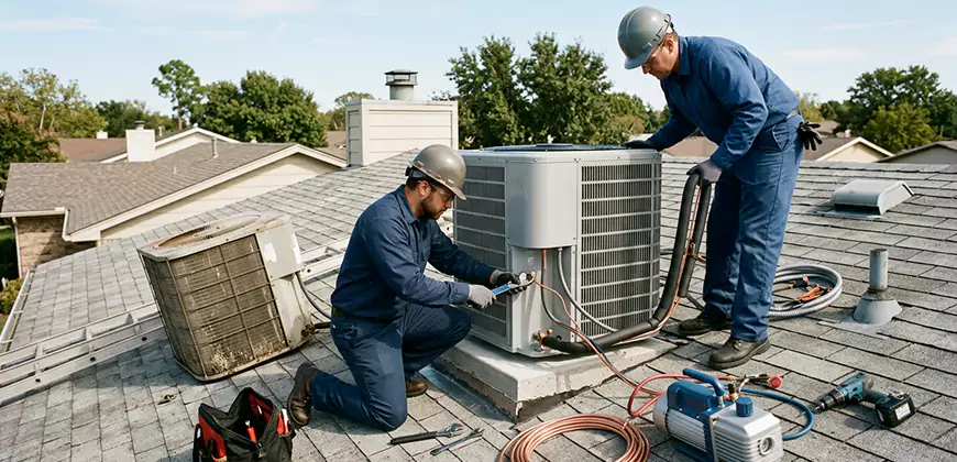 High-Efficiency Condenser Installation in Fort Mill
